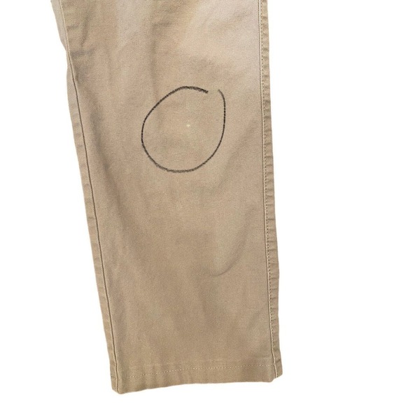 Peter Millar Khaki Straight Pants Size 36 Men’s Golf Brand - Picture 4 of 5